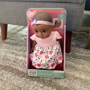 Honestly Cute My Sweet Baby African American Baby Doll 14"H New